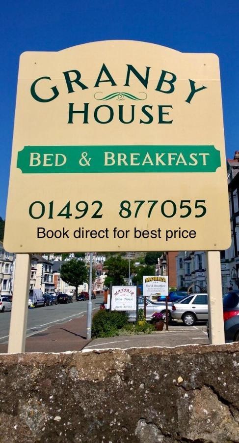 Granby House Hotel Llandudno Exterior photo